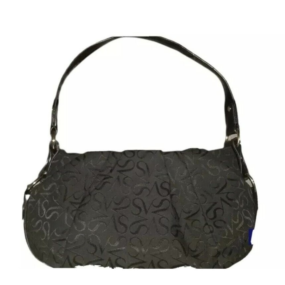 Simply Vera Wang Handbag Black Pre Owned, womens shoulder bag